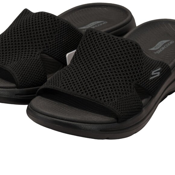 Skechers Women's Go Walk Arch Fit Worthy Sandals Color Black Size 9 M - Picture 10 of 12
